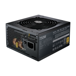 Cooler Master MWE Gold 750 V2 ATX 3.0 Ready unidad de fuente de alimentación 750 W 24-pin ATX Negro