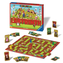 Ravensburger Labyrinth Super Mario Juego de Mesa Estrategia 2-4 Jugadores 7+ Años