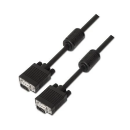 AISENS - CABLE SVGA CON FERRITA, HDB15/M-HDB15/M, NEGRO, 20M Precio: 15.79000027. SKU: B13GAGNNLT