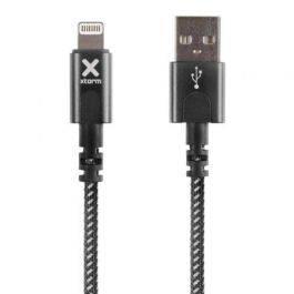 Cable USB a Lightning Xtorm CX2021 Negro 3 m