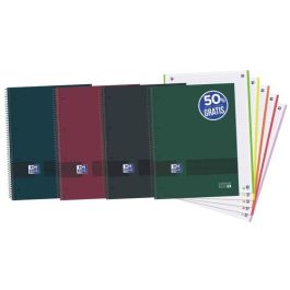 Bloc Oxford School Eu.Book 5 Oxford&You Micro.Tapa Extra A4+ 120H Cuadric.5X5 90G Surtido Neutros (4 Col.) (Set de 5) Precio: 36.99000008. SKU: S8422283