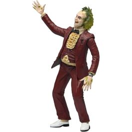 NECA Beetlejuice Red Tuxedo Figura de Acción Colección 1988 - 18 cm