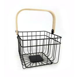 Quttin Cesta Organizador Cuadrada Rustic 28 x 26.5 x 22 cm (12 Unidades)