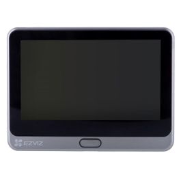 EZVIZ DP2 Timbre Video WiFi 1080p, Sensor Movimiento 6m, Visión Nocturna, Negro/Plata, CS-DP2C-A0-6E2WPFBS
