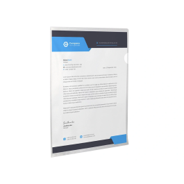 Q-connect Carpeta Dossier Uñero Plástico DIN A4 120 Micras Transparente Bolsa 10 Unidades