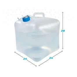 Botella de Agua Aktive Polietileno 15 L 24 x 28 x 24 cm (12 Unidades)