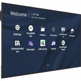 Viewsonic CDE7530 Pantalla 75" 4K UHD 3840x2160 HDMI USB-C LAN Wifi 500nits Antirreflectante Montaje VESA Negro
