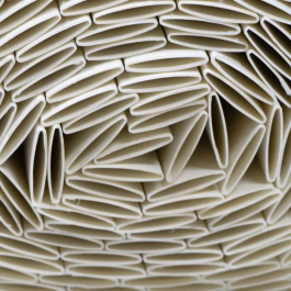 Nature NAT8711338532454 Biombo de caña de PVC de doble cara, 1 x 3 m, 1600 g/m², Opaco 4/5, Anti-UV, Blanco