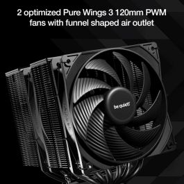 Be Quiet! Cooler PURE ROCK PRO 3 Black