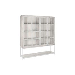 DKD Home Decor Estantería Moderna Blanco 45 x 200 x 170 cm de Mango y Metal con 6 Estanterías y 4 Puertas Precio: 1081.50000013. SKU: S3044157