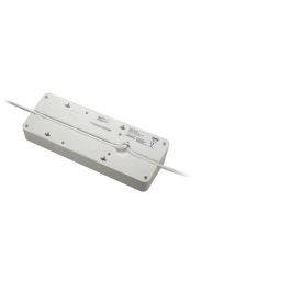 APC Regleta 8 Tomas, 2690 Julios, 2300W, CEE 7 Schuko, Protección contra Sobretensiones, Filtro EMI/RFI