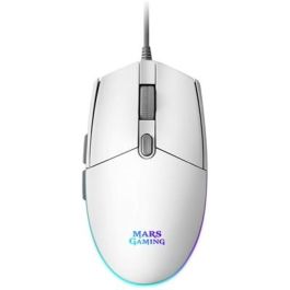 Ratón Gaming Mars Gaming MMGW/ Hasta 3200 DPI/ Blanco Precio: 9.5000004. SKU: S0228831