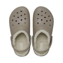 Zuecos Crocs Classic Lined Clog K Marrón S