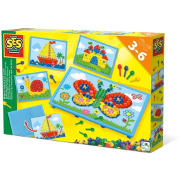Ses Creative Tablero de Mosaico con Cartas para Niños Creativos y Divertidos Precio: 28.49999999. SKU: B15CTNBCKD