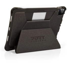 Port Designs Funda Libro iPad 10ma Generación 10.9 Pulgadas - Modelo MANCHESTER II, Color Negro, Ref. POR3567042015302