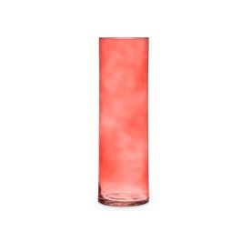 Jarrón de Cristal Cilíndrico 12 cm Diámetro x 40 cm Alto Color Teja - Giftdecor (6 Unidades) Jarrón de Cristal Cilíndrico 12 cm Diámetro x 40 cm Alto Color Teja - Giftdecor (6 Unidades)