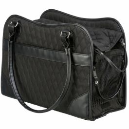 Bolso para Mascotas Trixie Negro 18 × 29 × 37 CM