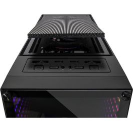 Inter-Tech X-908 Infini2 Torre PC Gaming Midi con Panel Vidrio Templado, USB 3.2, RGB, ATX/Micro ATX/ITX/Mini-ITX