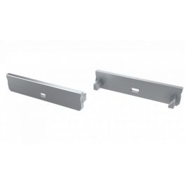 Tapón Final Perfíl Tipo SOLIS Aluminio Plata