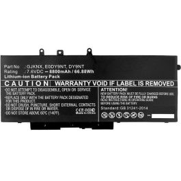 CoreParts Batería Li-Pol 45.60Wh 7.6V 6000mAh para Dell Latitude (5280-5591), Precision (3520-3530) Precio: 38.95000043. SKU: B1623NKGXV