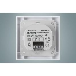eQ-3 Homematic IP HmIP-BWTH Termostato de pared con salida de conmutación para interruptores de marca, Blanco