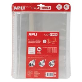 Apli Forro De Libros Con Solapa Ajustable 290 mm Pp 75 Micras Blíster 5 Ud Precio: 3.50000002. SKU: B1F29A2H5R