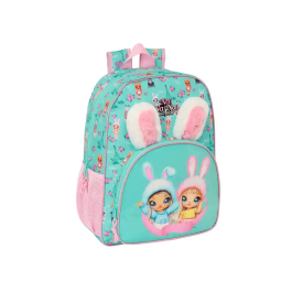 Mochila Escolar Na!Na!Na! Surprise Bunny Rosa Turquesa 33 x 42 x 14 cm Precio: 21.49999995. SKU: B1783PGBNG