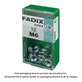 Caja s 12 unid. tuerca cinc m 6 fadix Precio: 2.50000036. SKU: S7913786