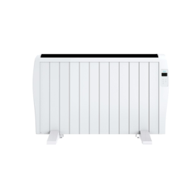 Cecotec 05376 Calefactor Eléctrico Convector 2000 W Blanco Digital, para Interior, Suelo o Pared, hasta 25 m²