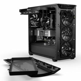 be quiet! Shadow Base 800 Black Midi Tower PC, ATX, EATX, micro ATX, Mini-ITX, Cristal Templado, Acero, ABS