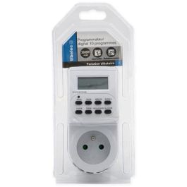 Tibelec Programador Digital Diario y Semanal, 3600W 230V, 10 Programas, con Tecla Aleatoria y Batería de Respaldo Precio: 33.4999995. SKU: B12RYF77WE