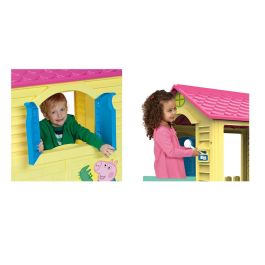 Peppa Pig 89503 Casita de Juego Infantil con Personajes de Peppa Pig, ideal para Niños y Niñas a partir de 18 Meses, fomenta el juego simbólico