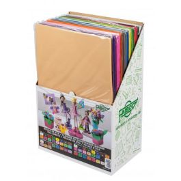 Faibo Expositor 1655-120 120 Láminas Goma Eva 40x60 cm 12 Colores Surtidos Precio: 94.50000054. SKU: B16W6QF2R3