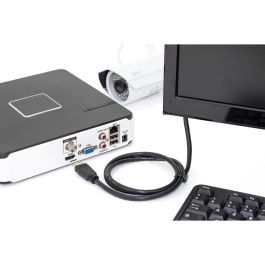 DIGITUS HDMI-Kabel A HighSpeed Ethernet St/St 1.0m schwarz