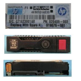 Hewlett Packard Enterprise Disco Duro 4TB SAS 12 Gb/s 7200 rpm 3.5" LFF SC Midline SAS Compatible Gen8/Gen9+