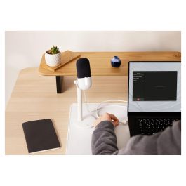 Elgato 10MAI9901 Micrófono de Superficie para Mesa Wave Neo Blanco