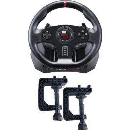 Subsonic GS850-X Volante de carreras con cambio manual y 3 pedales, levas para PS4 / Xbox