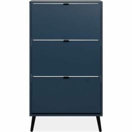 VIGO Zapatero VIGO 49A Azul Noche Patas Madera Maciza 70 x 24 x 125 cm