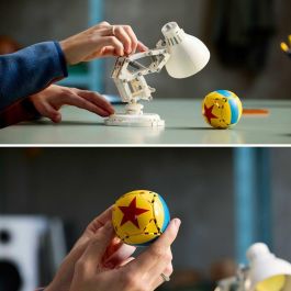 Lego Ideas 21357 Disney Pixar Luxo Jr. Set de Construcción Coleccionable para Adultos Decoración