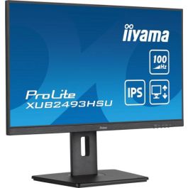 Monitor Iiyama 24” Panel Ips con Usb , Hub 100Hz y Ajustable En Altura