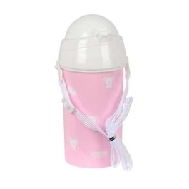 Botella Portaliquidos Safta 500 mL Apertura Automatica Con Pajita Safta Preescolar 195x73x73 mm