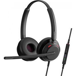 EPOS Impact 760T Auriculares Duales USB-C MS Teams Alámbrico Llamadas/Música Negro