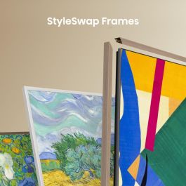 Hisense 55S7NQ TV QLED 55 pulgadas 4K UHD Smart TV con VIDAA, 144Hz y Diseño Frame Dorado