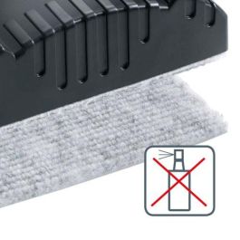 Nobo Borrador Magnético Para Pizarra Blanca Recambiable Negro