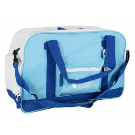 Bolsa de Deporte con Portazapatos LongFit Care Azul/Blanco (2 Unidades) Precio: 23.50000048. SKU: B1AL3ZCX63