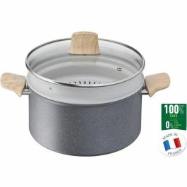 TEFAL G2669002 NATURAL FORCE Cacerola de 24 cm + cesta vaporera + tapa, Mineralia + revestimiento antiadherente, todas las placas de cocción incluida la inducción Precio: 103.4999999. SKU: B146J3PDME