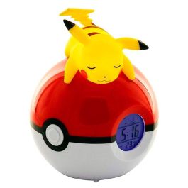 Teknofun Despertador Digital con Lámpara LED Pikachu Pokémon - Reloj, Fecha, Hora, Temperatura, Radio FM, Diseño Pokeball Teknofun Despertador Digital con Lámpara LED Pikachu Pokémon - Reloj, Fecha, Hora, Temperatura, Radio FM, Diseño Pokeball