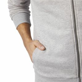 Chaqueta Deportiva para Hombre Reebok Bomber Retro Gris