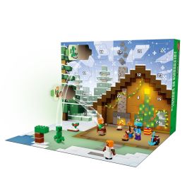 LEGO 21280 Minecraft Calendario de Adviento 2025 con 24 Regalos, Minifiguras y Modelos Coleccionables del Videojuego