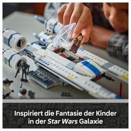 Lego Star Wars 75399 Caza Estelar Ala-U de la Alianza Rebelde Andor Set de Construcción para Niños de 8 Años en Adelante